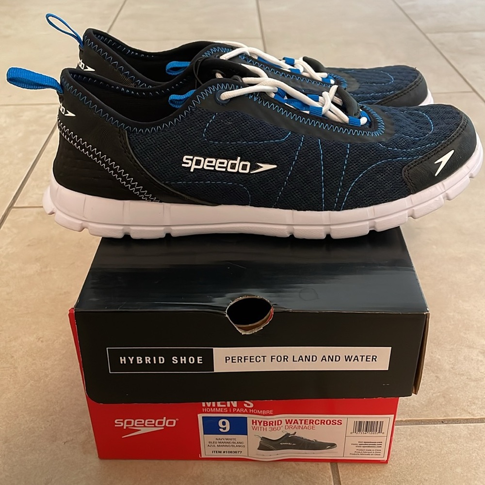 Speedo Hybrid Watercross Sneaker Shoes 9 Men’s